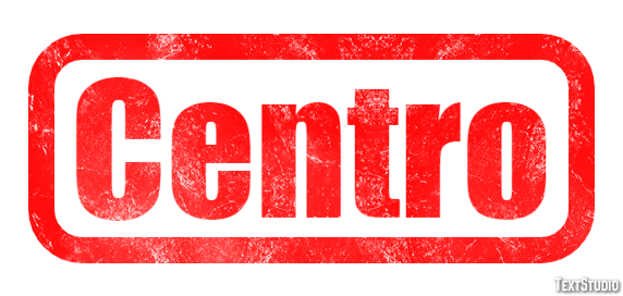 Centro Text effect