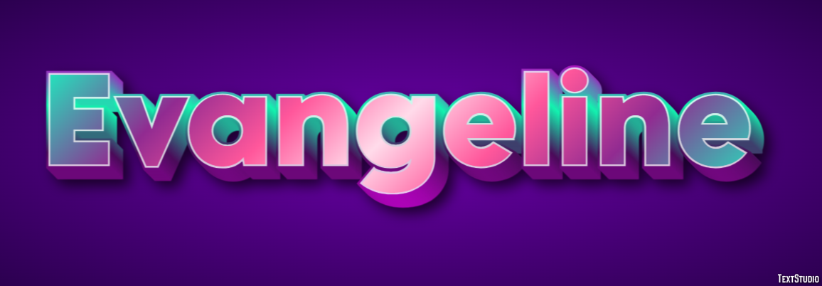 Evangeline テキスト効果