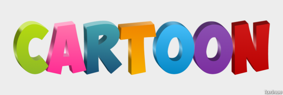Cartoon Efecto de Texto