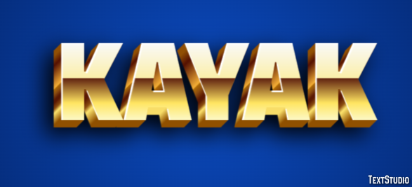 Kayak Tekst Effect