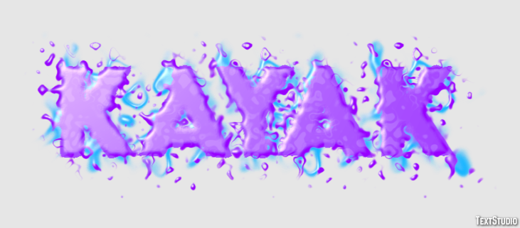 Kayak Tekst Effect