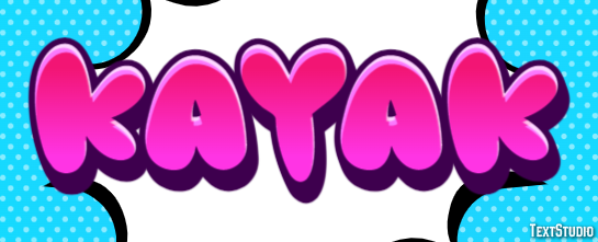 Kayak Tekst Effect
