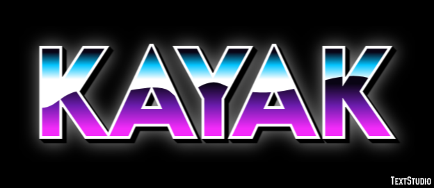 Kayak Tekst Effect