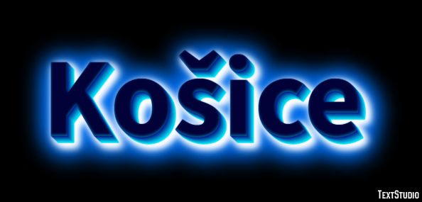 Košice Text Effect