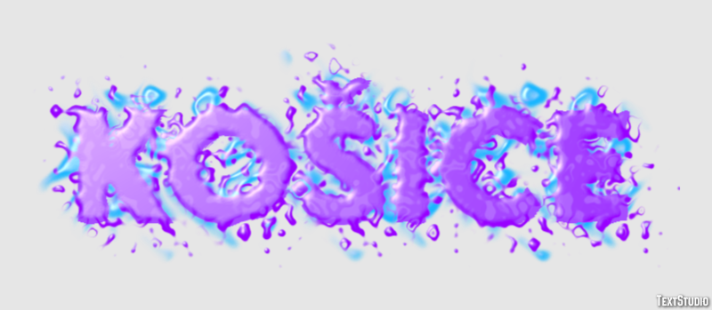 Košice Text Effect