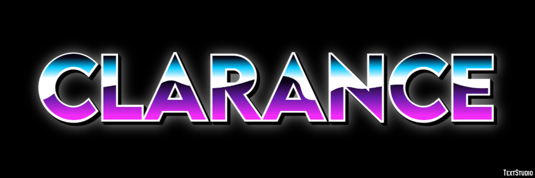Clarance Text Effect