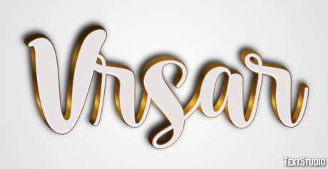 Vrsar Efeito de texto