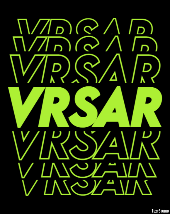 Vrsar Efeito de texto
