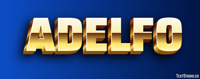 Adelfo Effetto testo