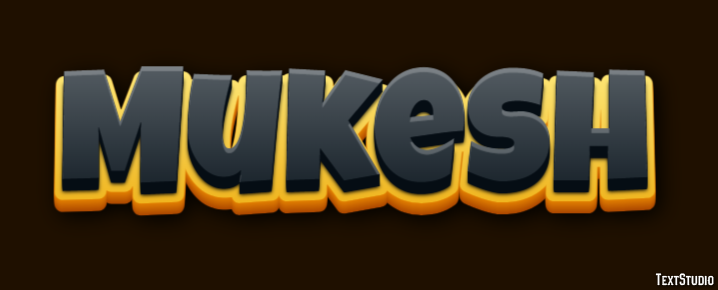 Mukesh Text Effect