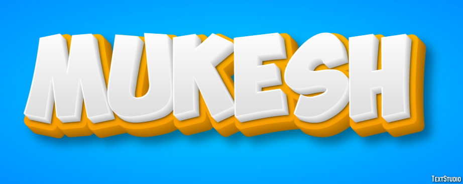 Mukesh Texteffekt