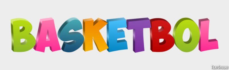 Баскетбол Text effect