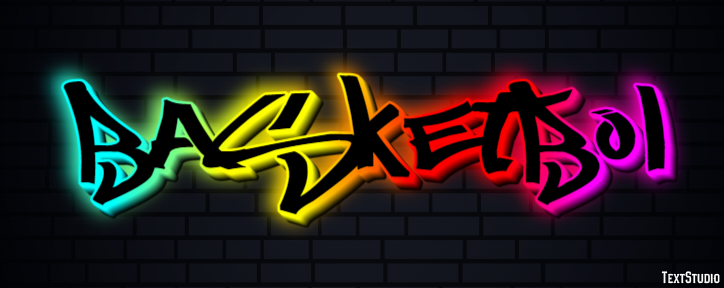 Баскетбол Text effect