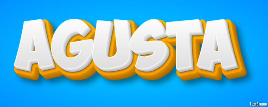 Agusta Text Effect