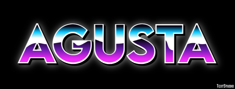 Agusta Text Effect