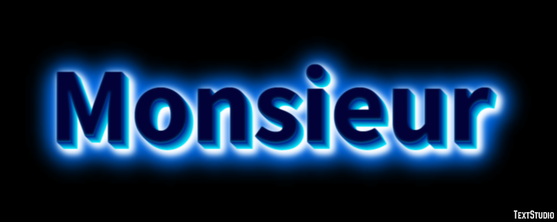 Monsieur Effet de texte