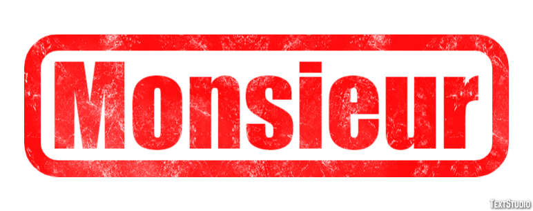 Monsieur Text Effect