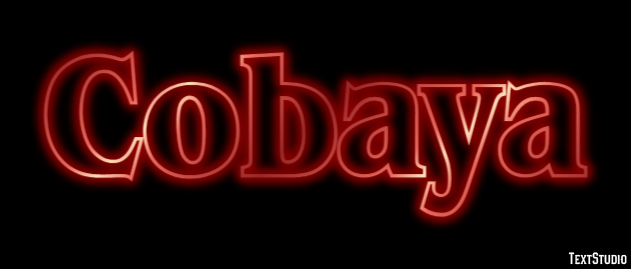 Cobaya Tekst Effect