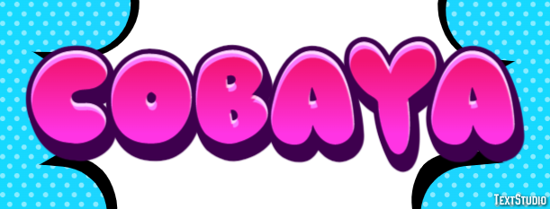 Cobaya Tekst effect