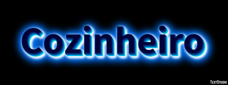 Cozinheiro Effet de Texte