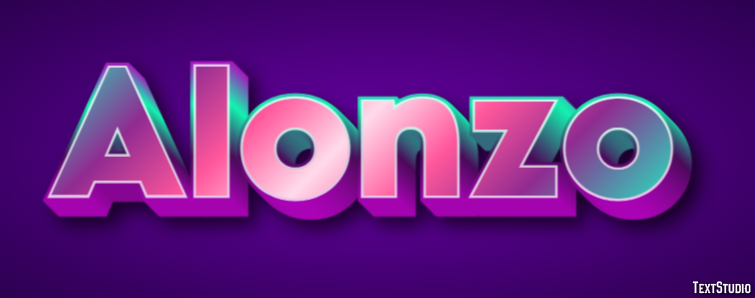 Alonzo Text Effect