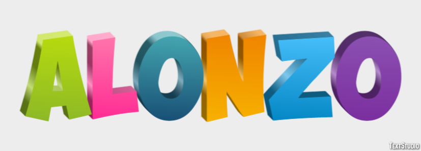 Alonzo Text Effect