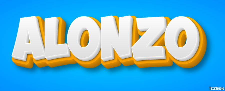 Alonzo Text Effect