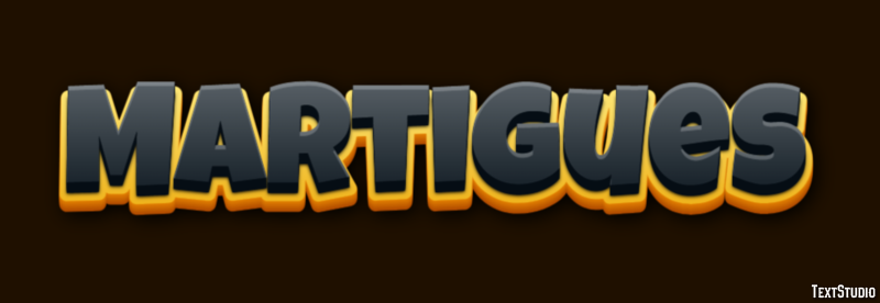 Martigues Text Effect