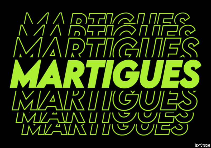 Martigues Efekt tekstowy