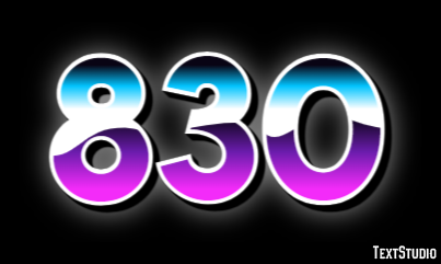 830 Effet de Texte