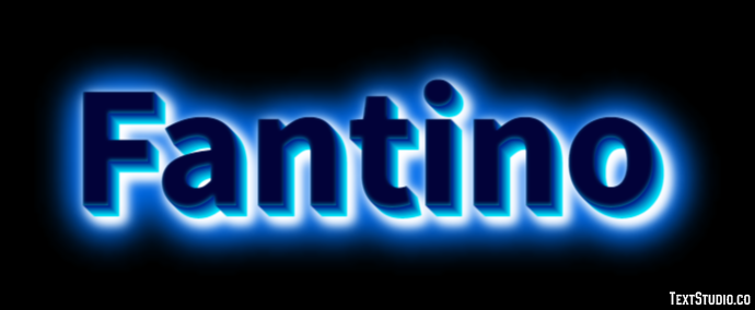 Fantino Effetto testo