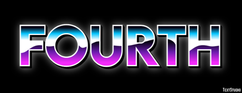 Fourth Text Effect
