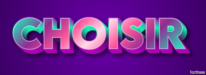 Choisir Effet de Texte