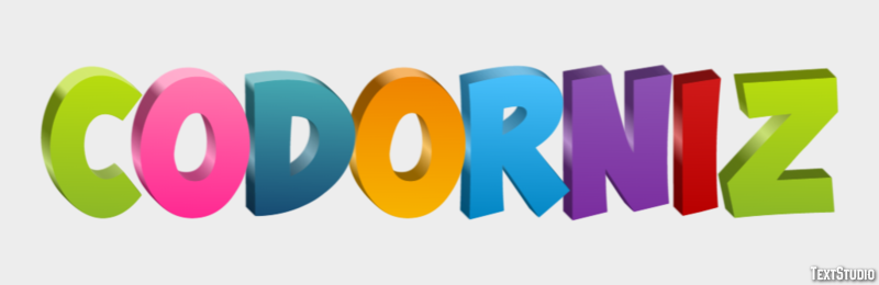 Codorniz Efecto de texto
