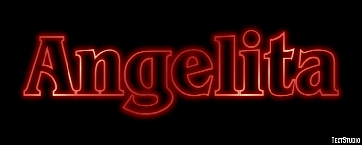 Angelita Text Effect