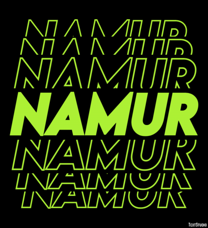 Namur Efekt tekstowy
