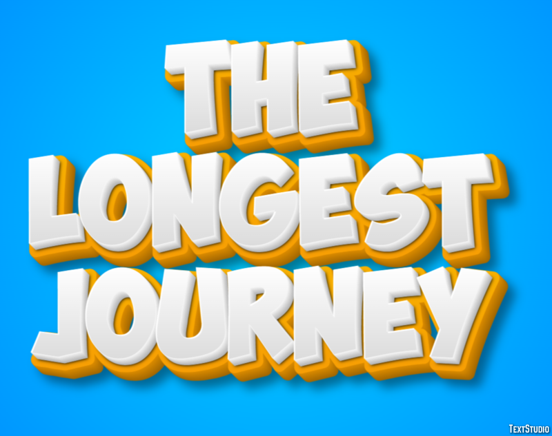 The Longest Journey Effetto testo