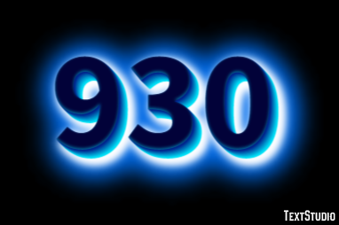 930 Text Effect