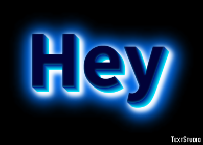 Hey Text Effect