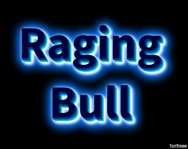 Raging Bull Text effect