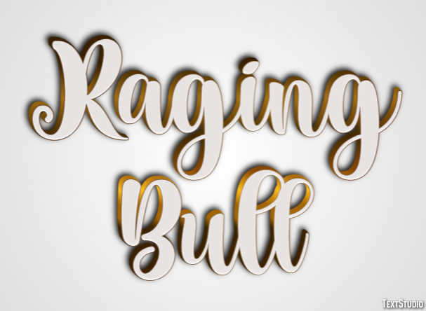 Raging Bull Text effect