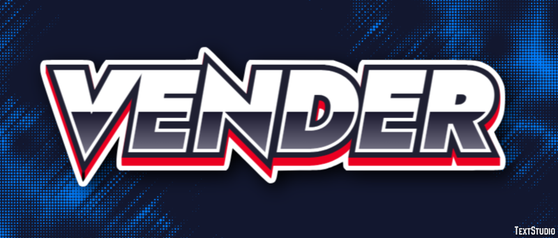 Vender Text Effect