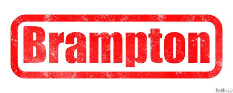 Brampton Effetto testo