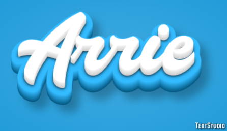 Arrie Text effect