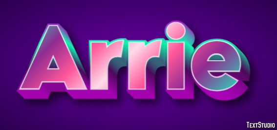 Arrie Text effect