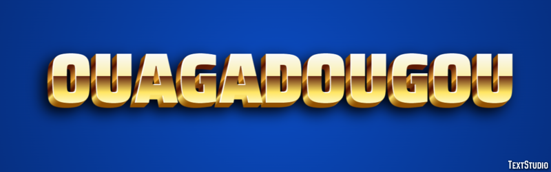 Ouagadougou Effetto testo