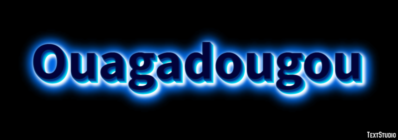 Ouagadougou Effet de Texte