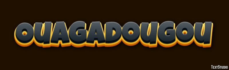 Ouagadougou Effet de Texte