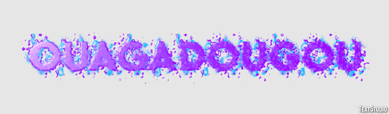 Ouagadougou Effet de Texte