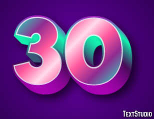 30 Text Effect